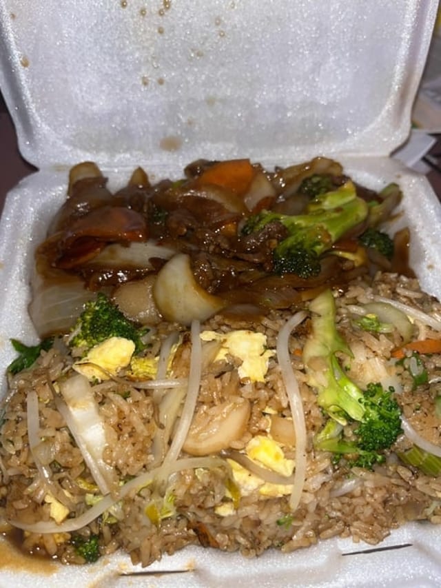 Szechuan Beef.